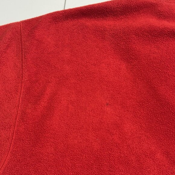 Vintage Disneyland Resorts Sweatshirt Adult XL Red Fleece Embroidered Disney - Picture 4 of 14